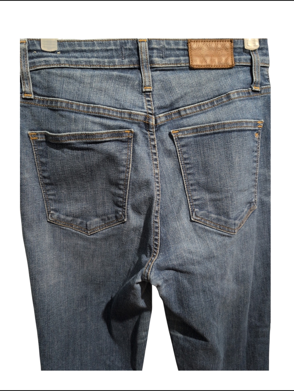 Madewell 10" High-Rise Skinny Jeans in Hayes Wash 28 - Picture 5 of 11